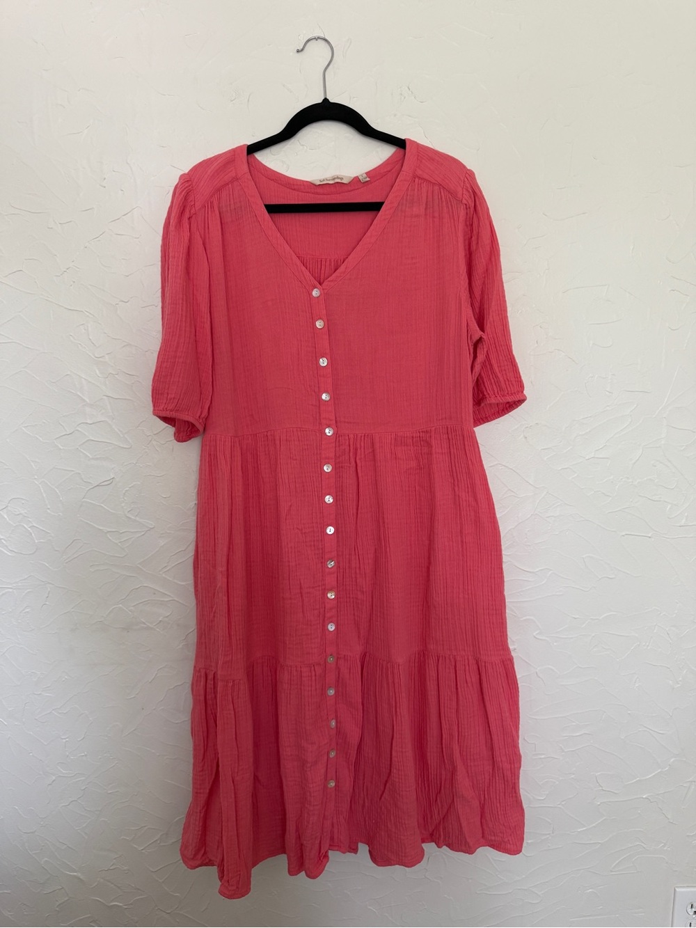 Soft Surrounds Maxi Dress 100% Cotton Size Large